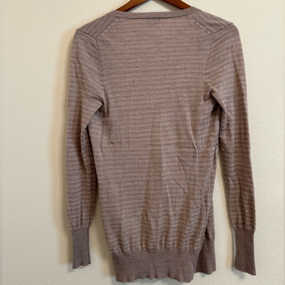 J.crew Cardigan Wool Blend Camel Hair Sweater Cardigan - Picture 6 of 12